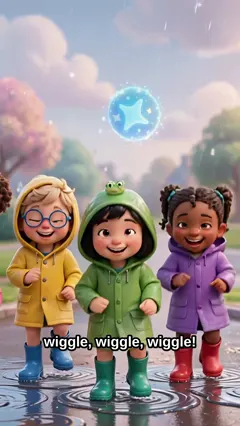 Kids song reel generated by MaqtAi