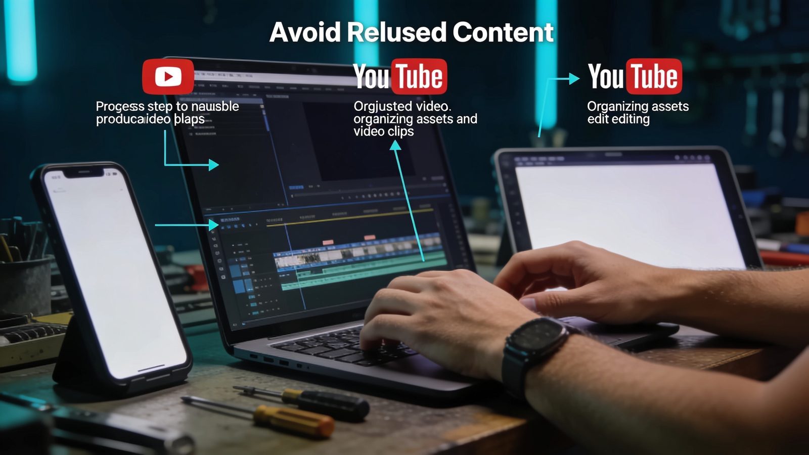 Reused Content Flags: How Faceless Channels Pass